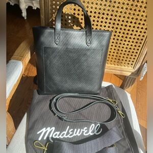 SOLD! Madewell Small Transport Tote with Zipper